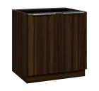 SIS - 8D spodní skříňka, 2-dveřová, 870x800x600, ořech královský